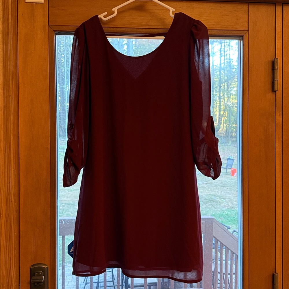 Speechless Deep Purple Dress